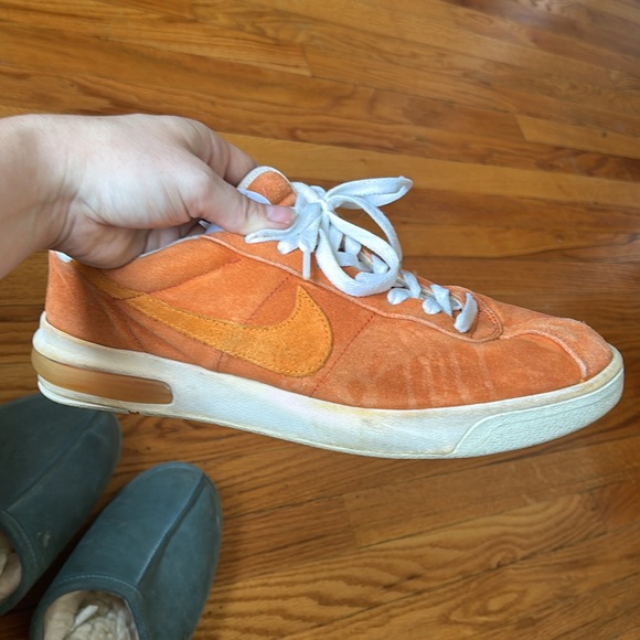 Nike Other - 🍊Nike Orange Suede Sneakers